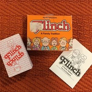 Flinch vintage 1983 card game